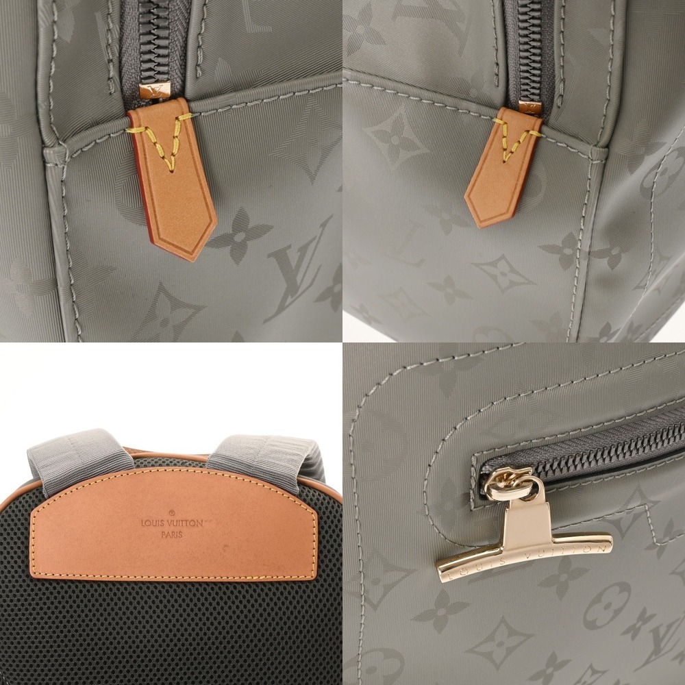 Louis Vuitton Monogram Titanium Backpack Gray Can… - image 8